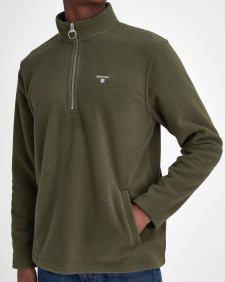Essentials Half-Zip Fleece Mid Olive