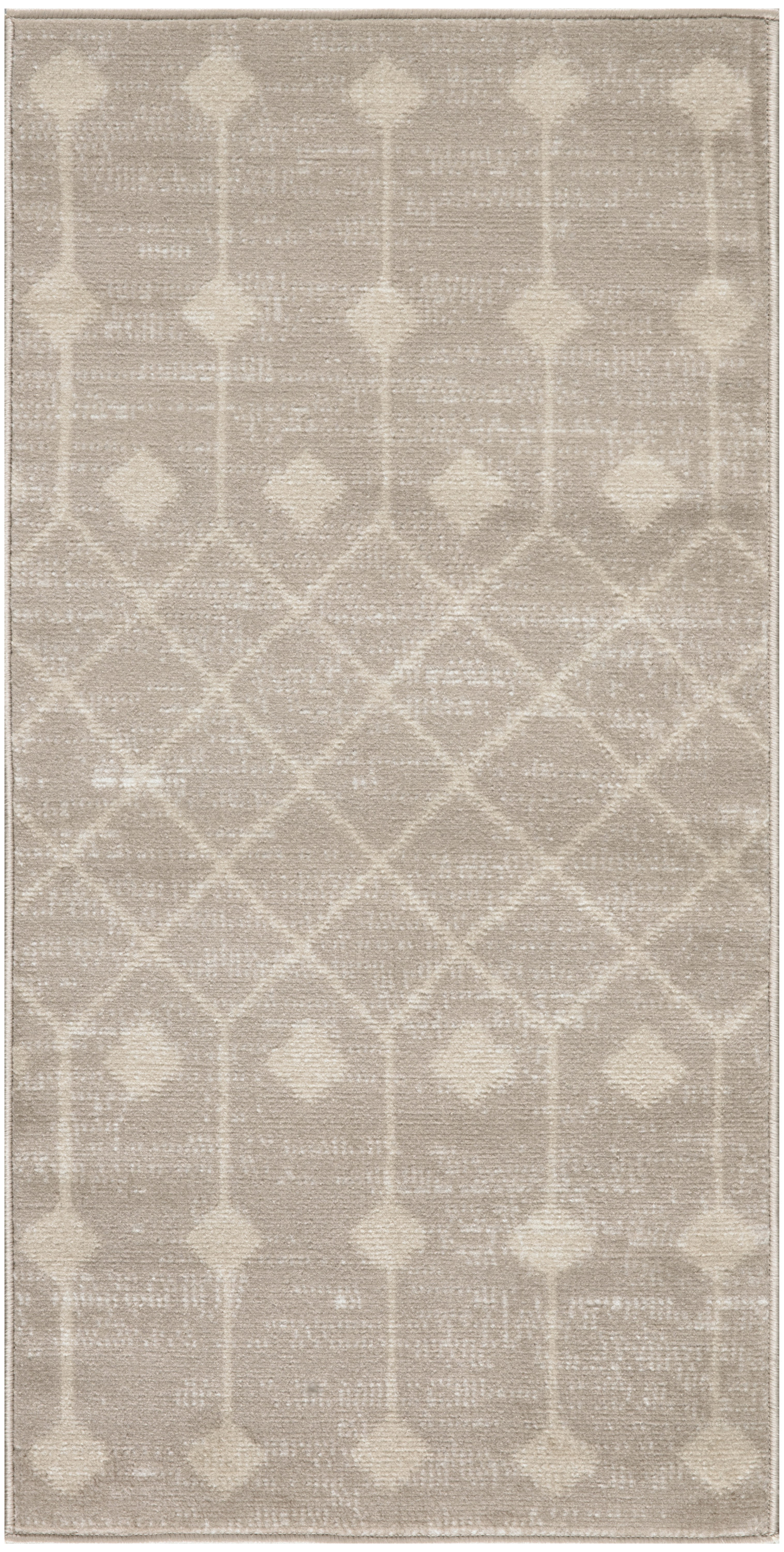 Nourison Grafix 2' x 4' Beige Bohemian Indoor Rug