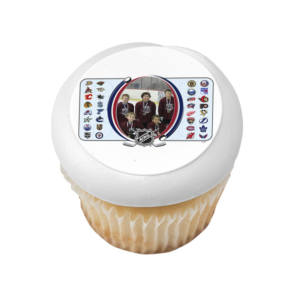 NHL® Center Ice PhotoCake® Edible Image® Frame