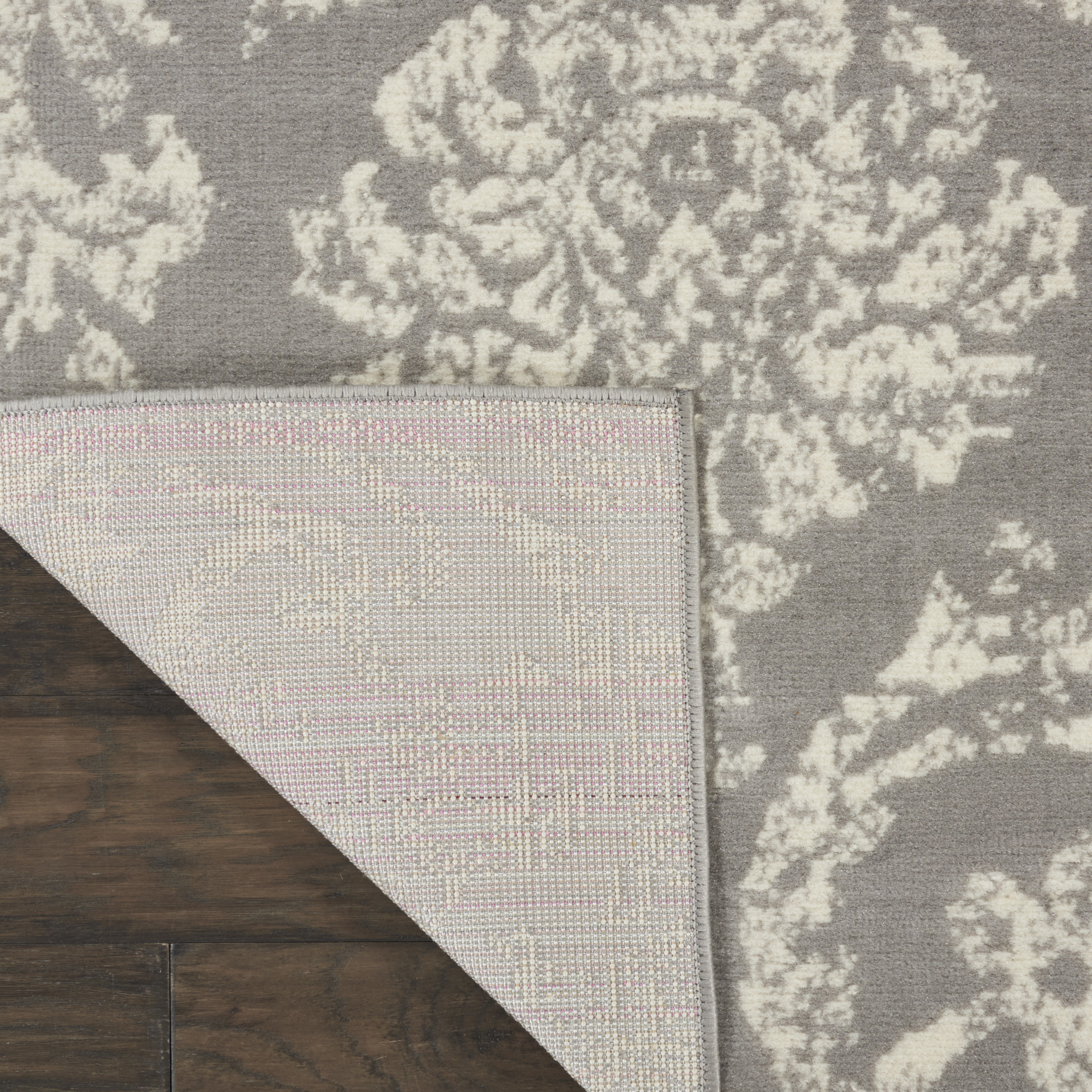 Nourison Jubilant 7'10" x 9'10" Grey Vintage Indoor Rug