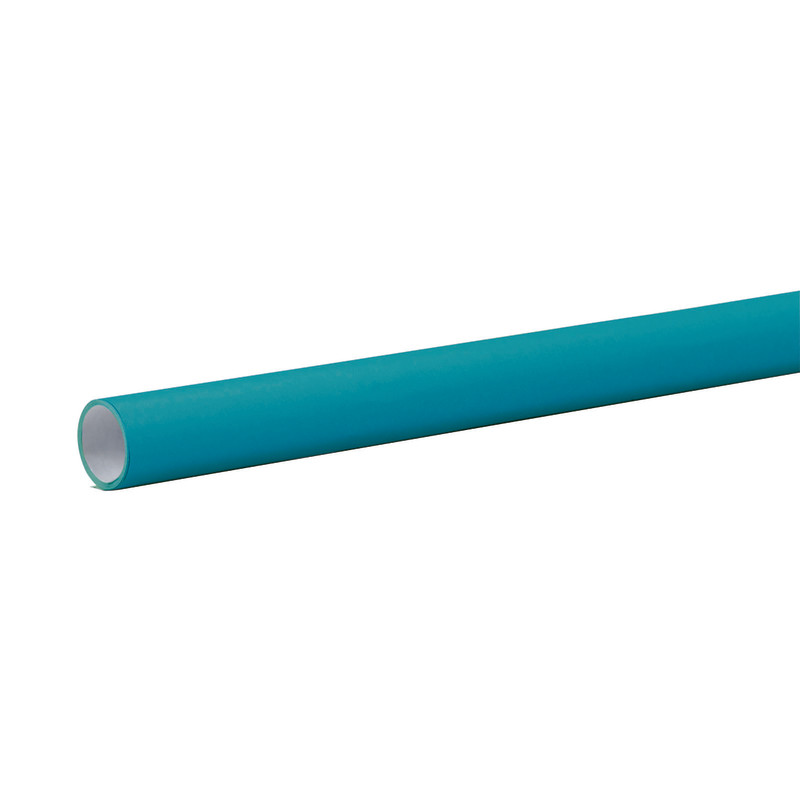 Bulletin Board Art Paper, Azure, 48" x 12', 4 Rolls