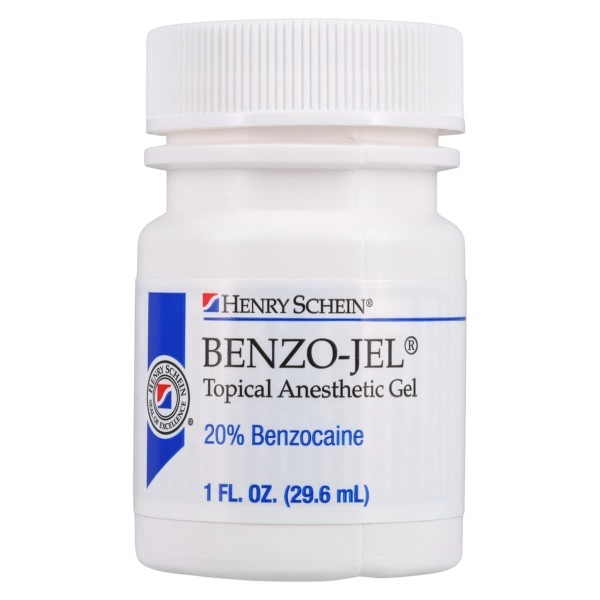 Benzo-Jel Topical Anesthetic Gel 1oz. Jar, Bubble Gum