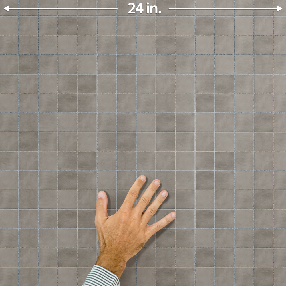 Laverton Taco Grafito 1-5/8 in. x 1-5/8 in. Porcelain Floor and Wall Tile