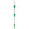Unger, OptiLoc™ 3-section Poles, Extension Handle, 360", Aluminum, Silver
