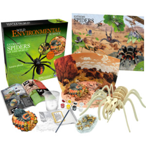 Extreme Spiders of the World - For Ages 6+ - Create and Customize Models and Dioramas - Study the Most Extreme Animals
