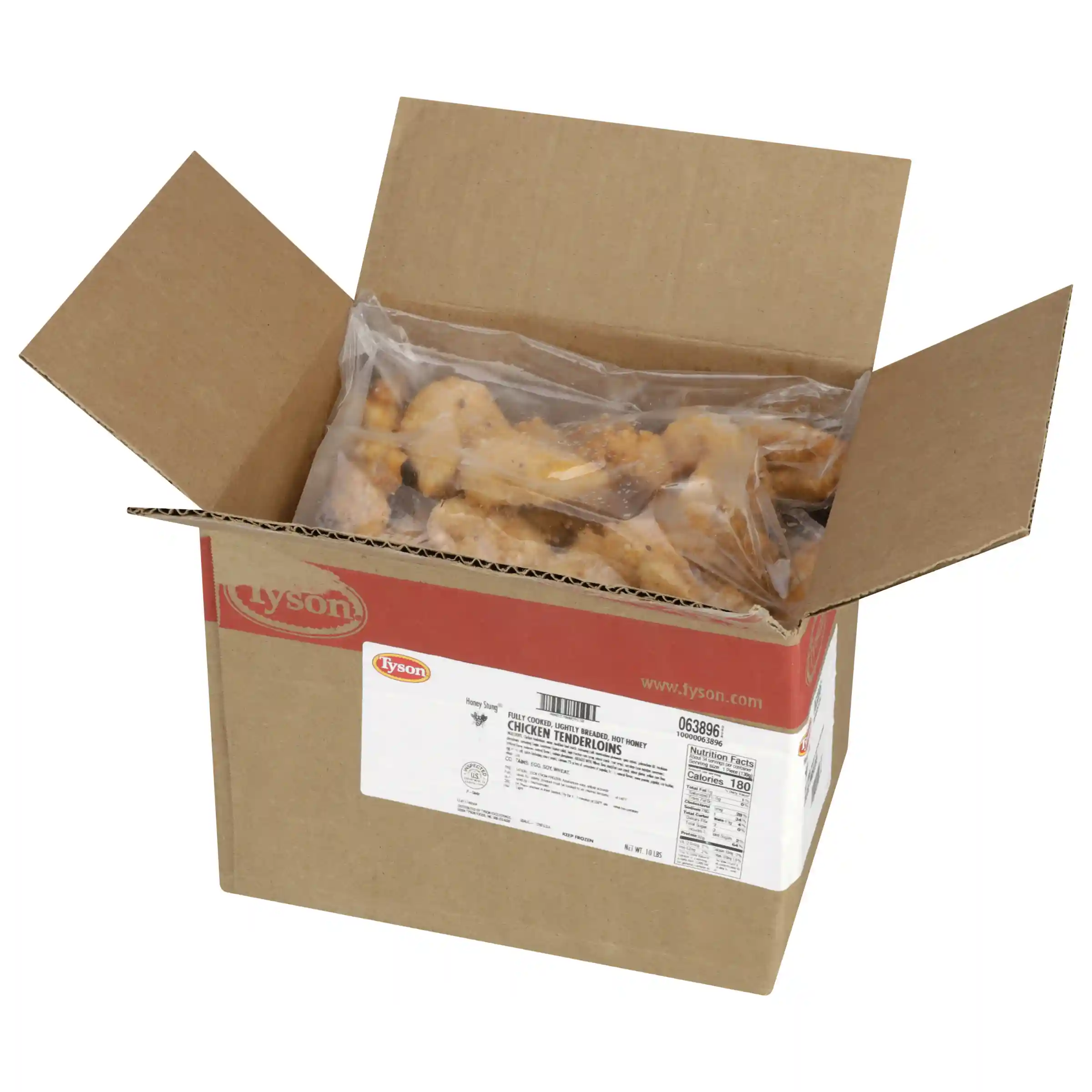 Tyson® Honey Stung® Fully Cooked Lightly Breaded Hot Honey Chicken Tenderloins _image_4
