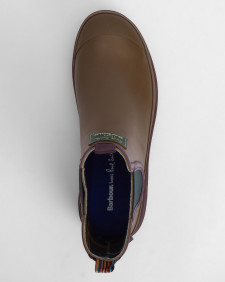 Paul Smith loves Barbour Gummistiefel Tan