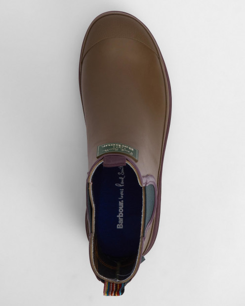 Paul Smith loves Barbour Ankle Wellingtons Tan