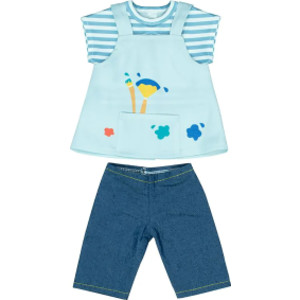 Doll Clothing Set, 15", Artist