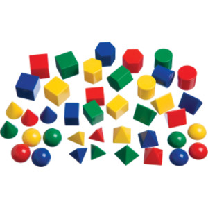 Mini Geometric Solids - Set of 40