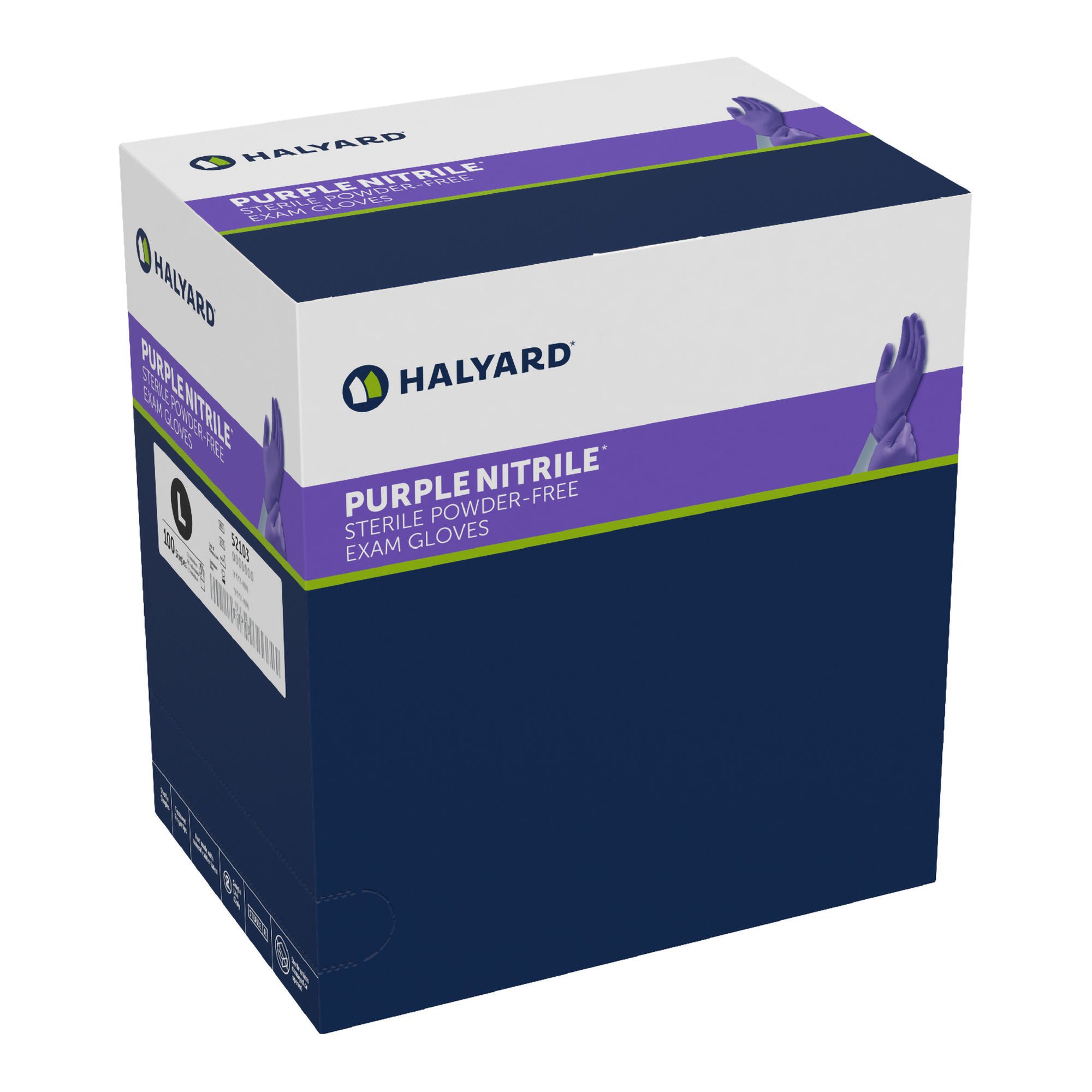 O&M Halyard Inc GLOVE, EXAM NTRL LG STR1 CHEMO(100/BX 4BX/CS)