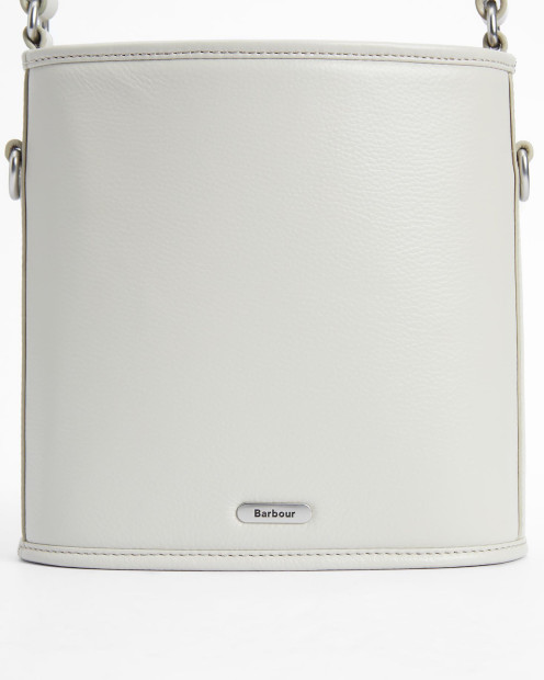 Laire Leather Bucket Bag Light Sand