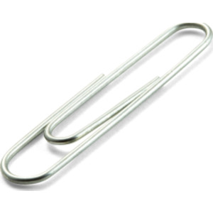 Paper Clips, Premium #1, 100 Per Box, 10 Boxes