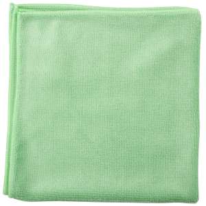 Unger, 15"x16", Microfiber, Green Cloth