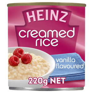  Heinz® Creamed Rice Vanilla Flavour 220g 