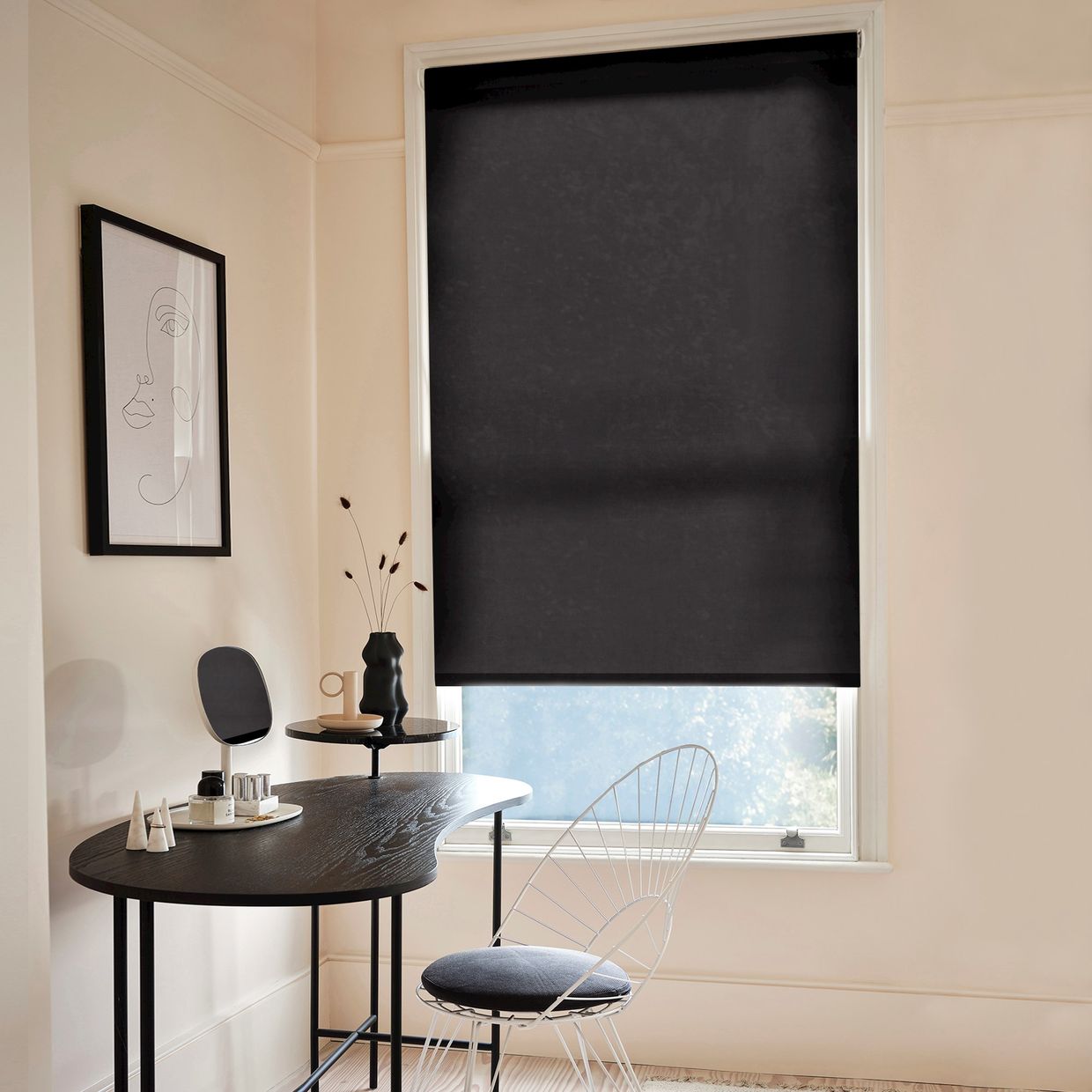 Purity Midnight Roller Blind