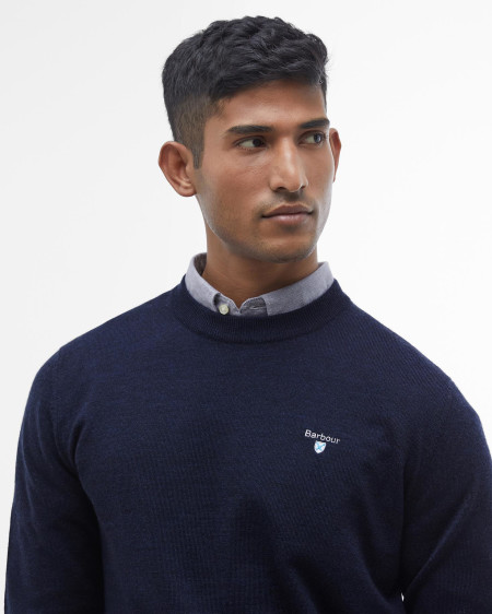 Maglione girocollo in lana merino