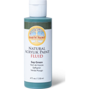 Natural Fluid Acrylik Paint, 4 oz, Sap Green