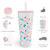 Disney 25 ounce Reusable Water Bottle, Minnie Mouse Polka Dots slideshow image 9