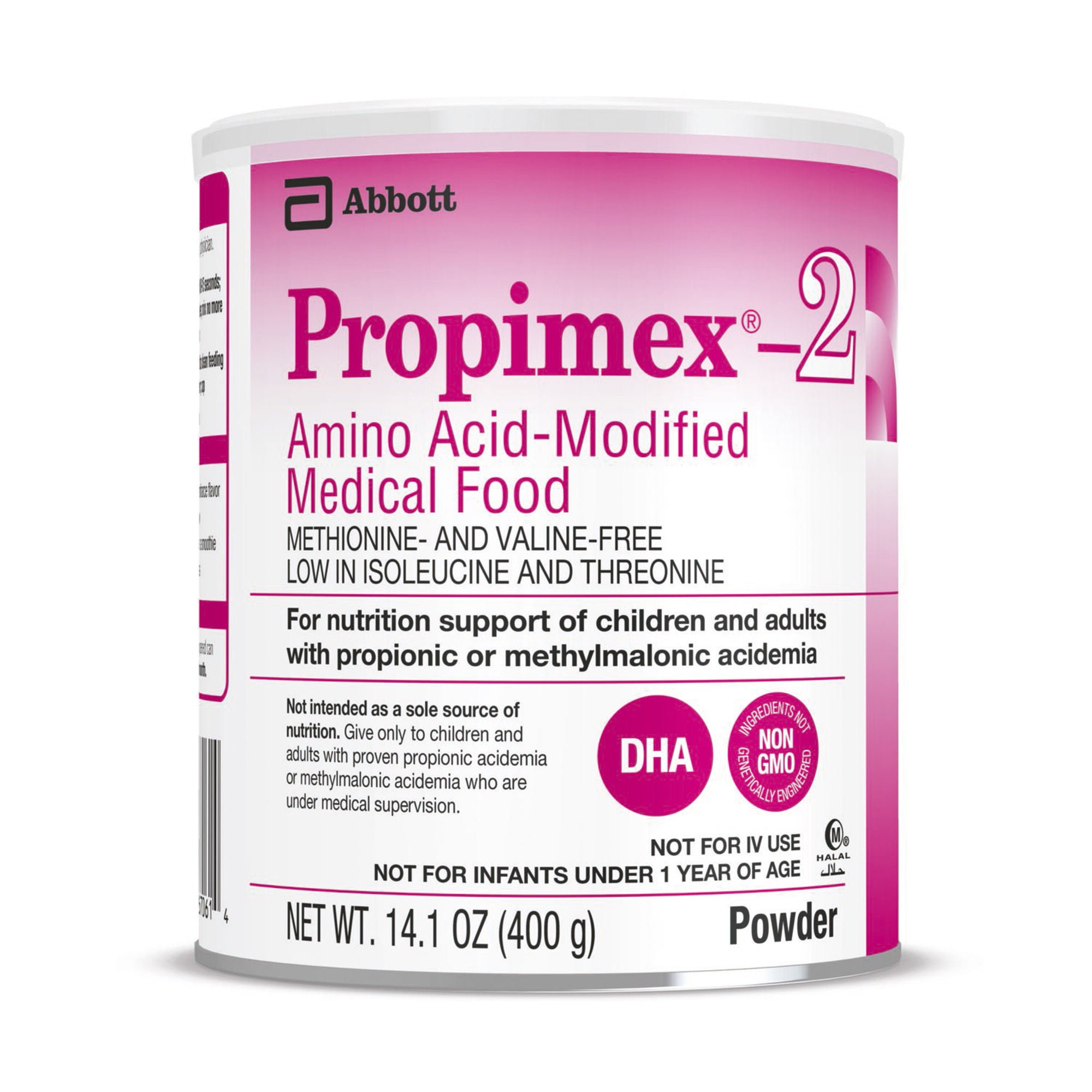 Propimex®-2 Amino Acid–Modified Food for Propionic & Methylmalonic Acidemia