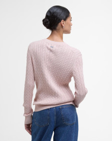 Hartland Crew Neck Jumper Primrose Pink