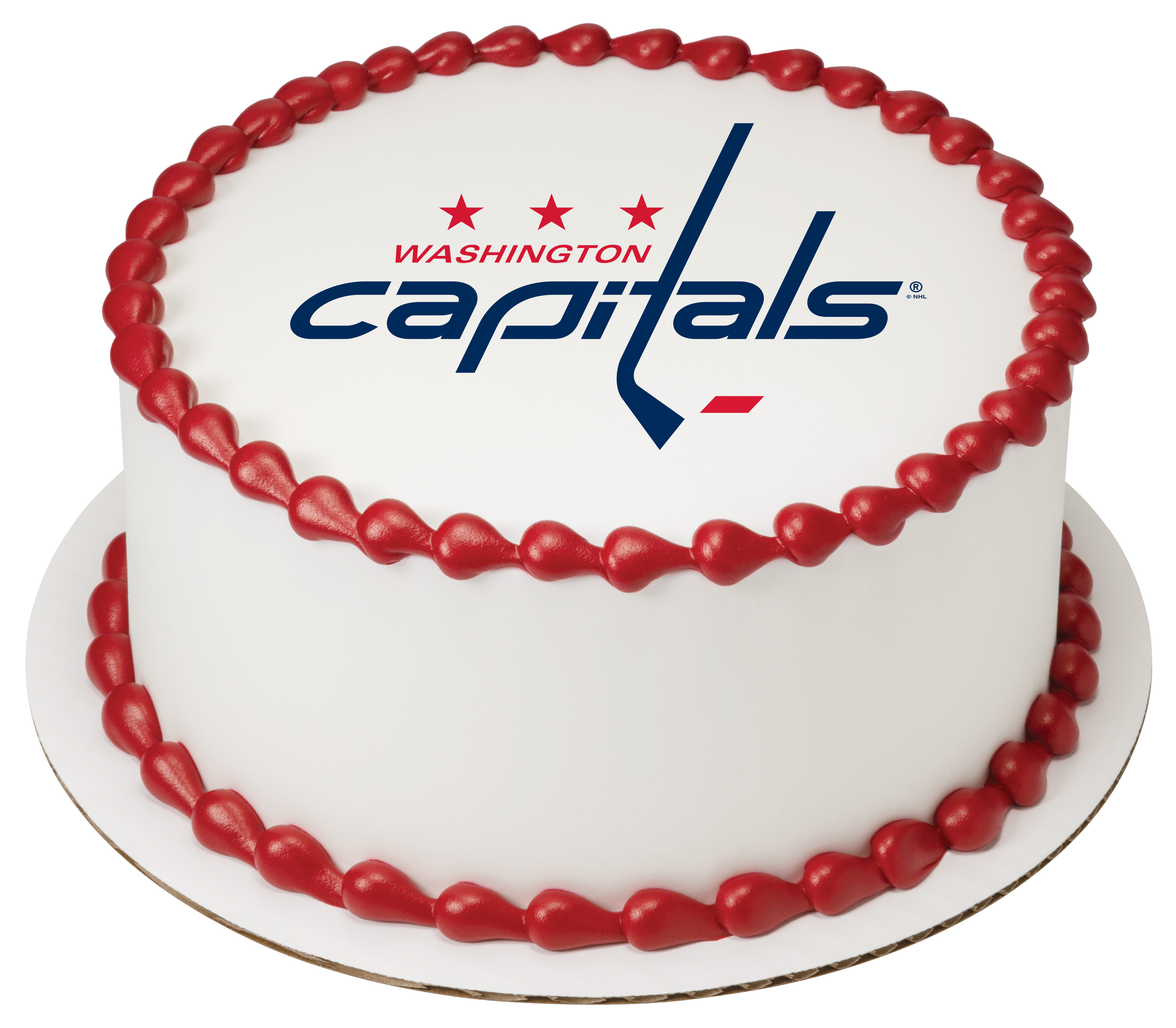 NHL Team Cake Edible Image