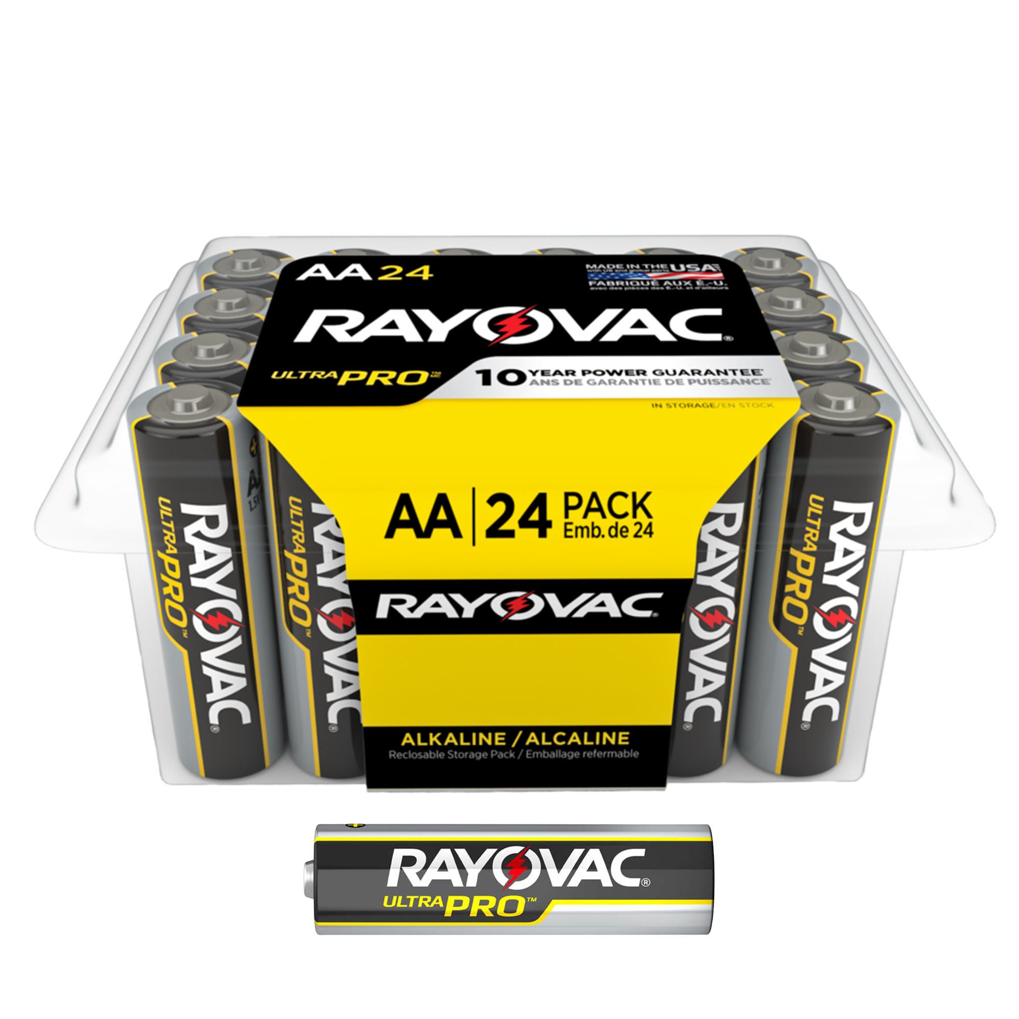 Rayovac® Ultra Pro™ Alkaline AA Batteries, 24 Pack