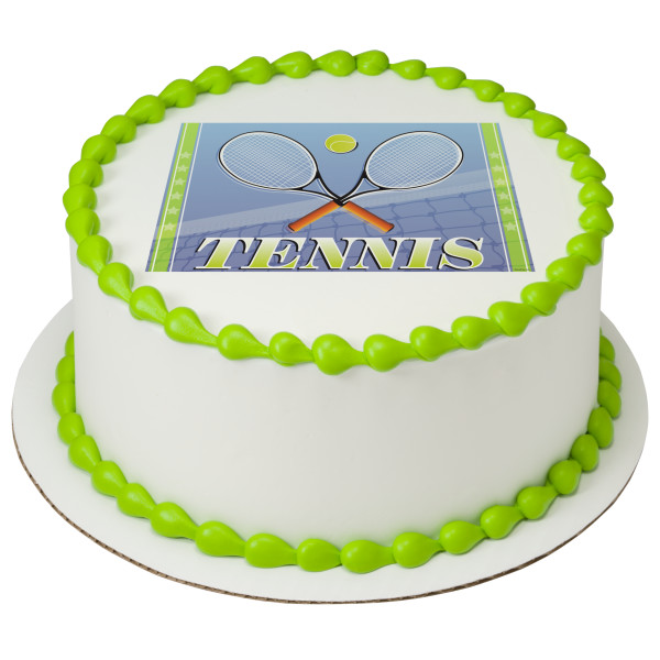 Tennis PhotoCake® Edible Image®