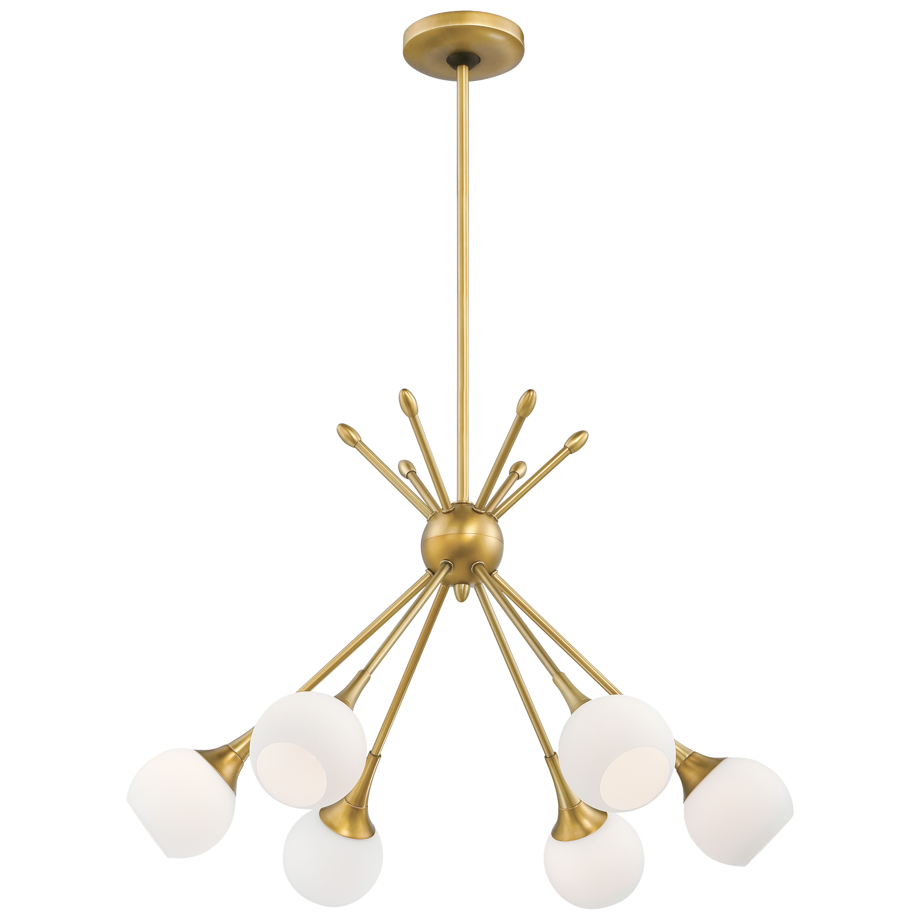 Pontil - 6 Light Chandelier