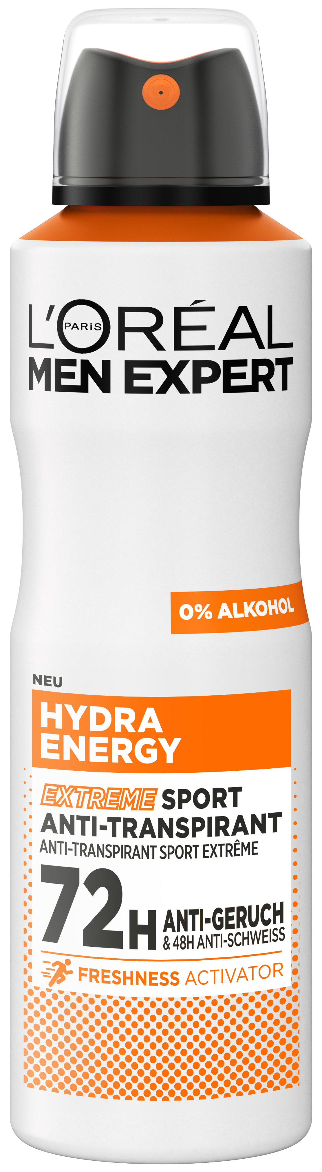 Deodorante spray Hydra Energy Extreme Sport, 150 m