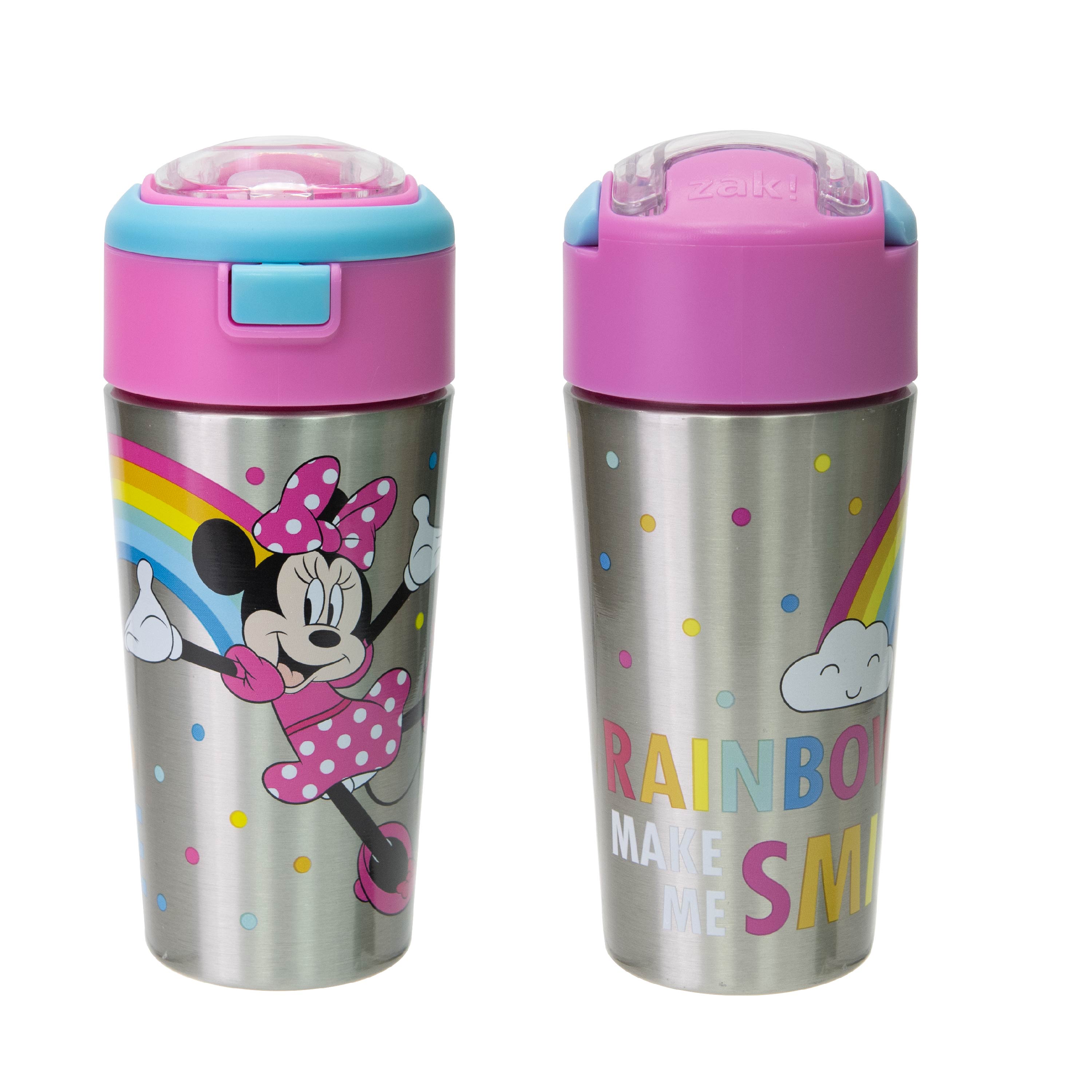 Disney 12 ounce Vacuum Insulated Reusable Stainless Steel Water Bottle, Minnie Mouse slideshow image 7