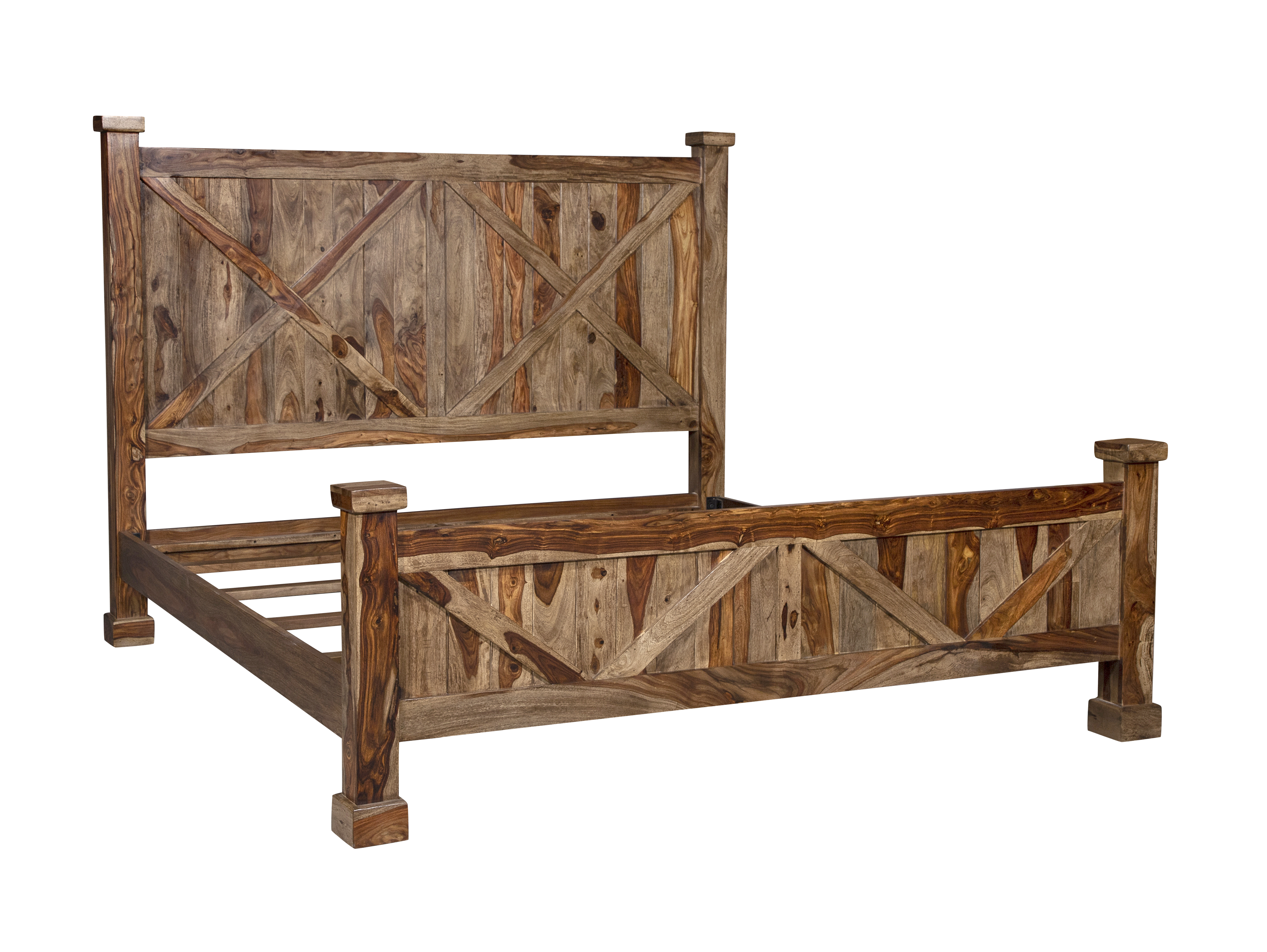 Crossroads Harvest King Bed