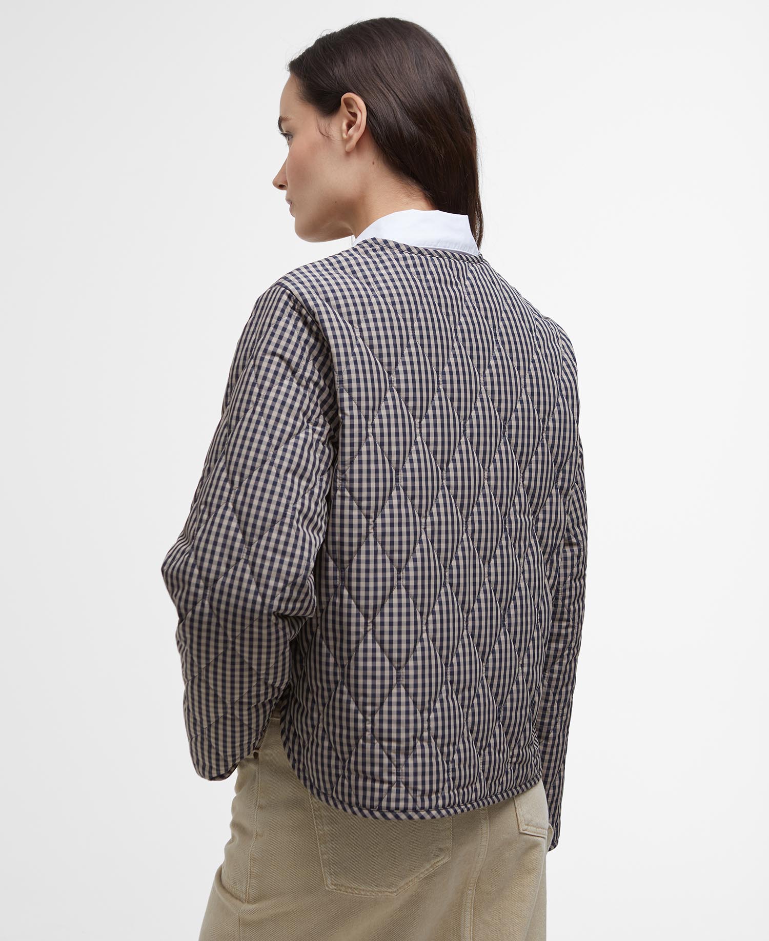 Check Monroe Quilted Jacket image number 2