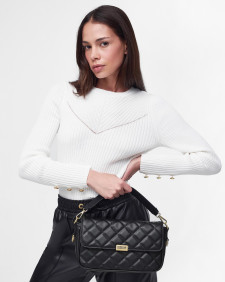 Soho Quilted Crossbody Bag Classic Black