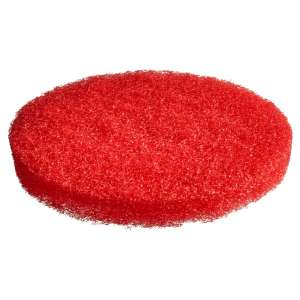MotorScrubber, Polishing, Red, 7.5", Round Floor Pad