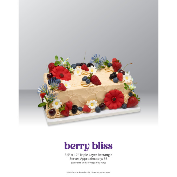 Berry Bliss The Magic of Cakes® Wedding Page