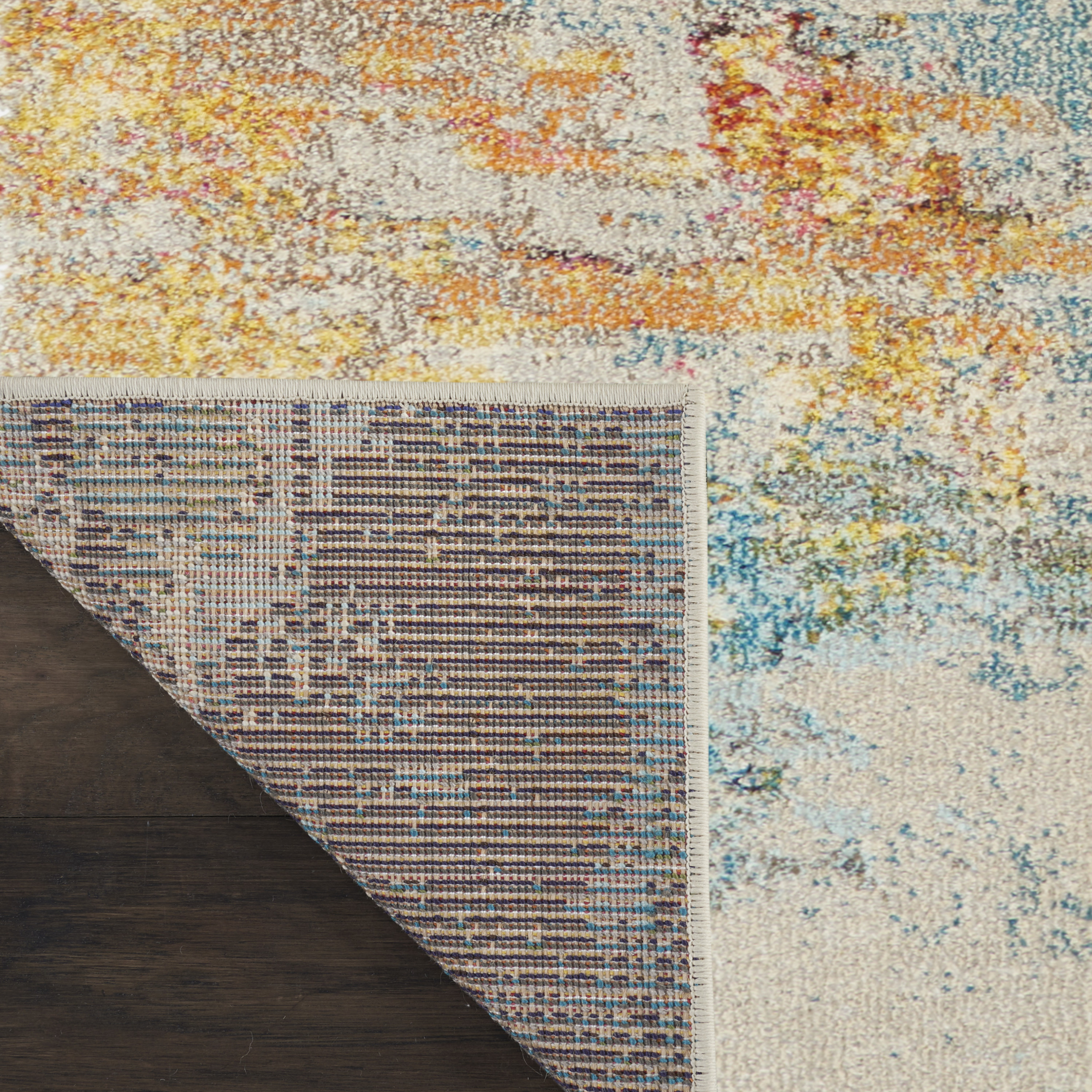 Nourison Celestial 2'2" x 10' Sealife Modern Indoor Rug