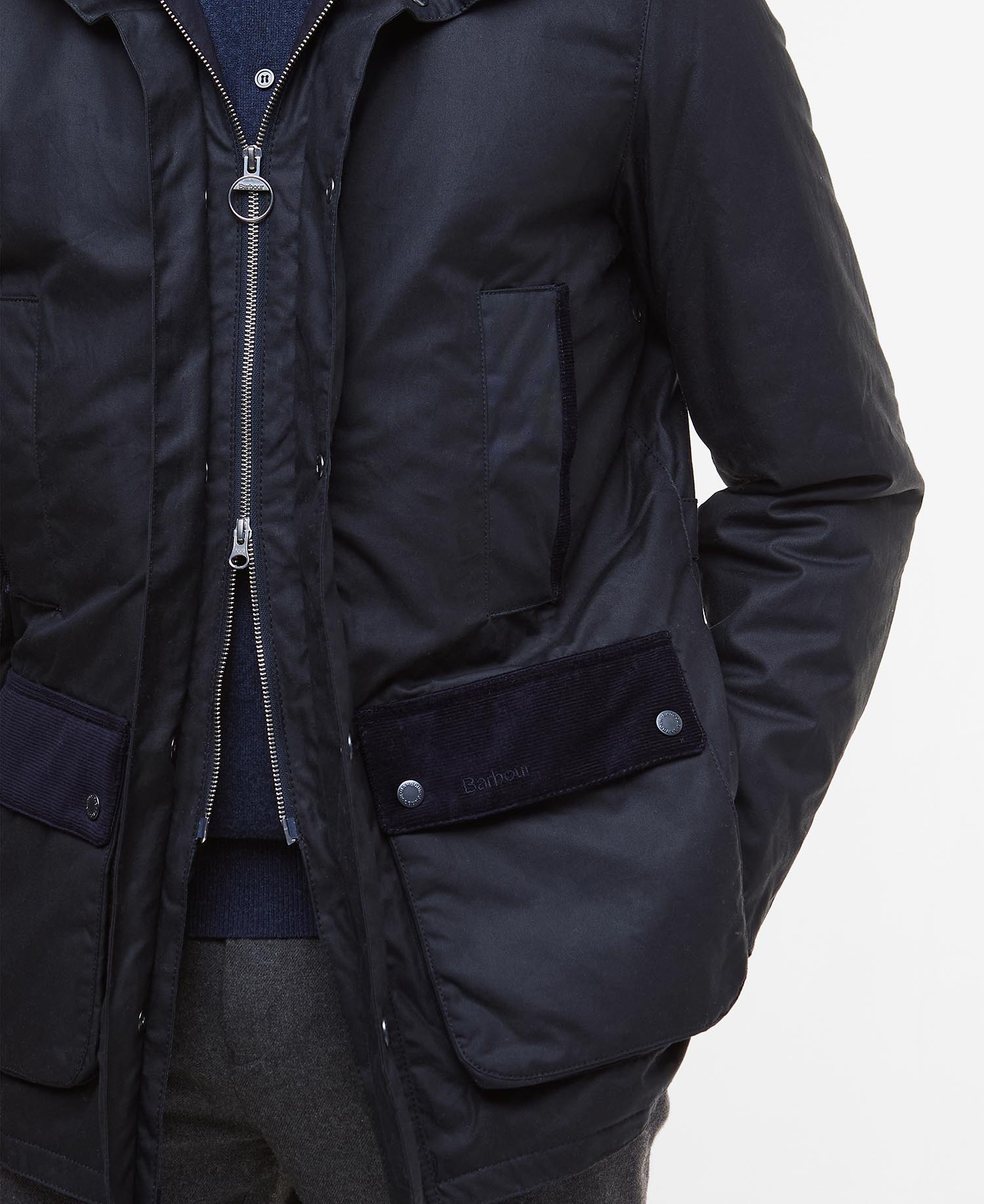 Modern Border Waxed Jacket image number 4