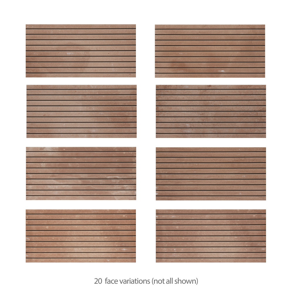 Americana Boston Strata North 6-7/8 in. x 14 in. Porcelain Floor and Wall Tile