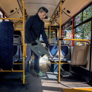 Hillyard, Trident, ORB13, 13", Orbital, Cordless Floor Scrubber