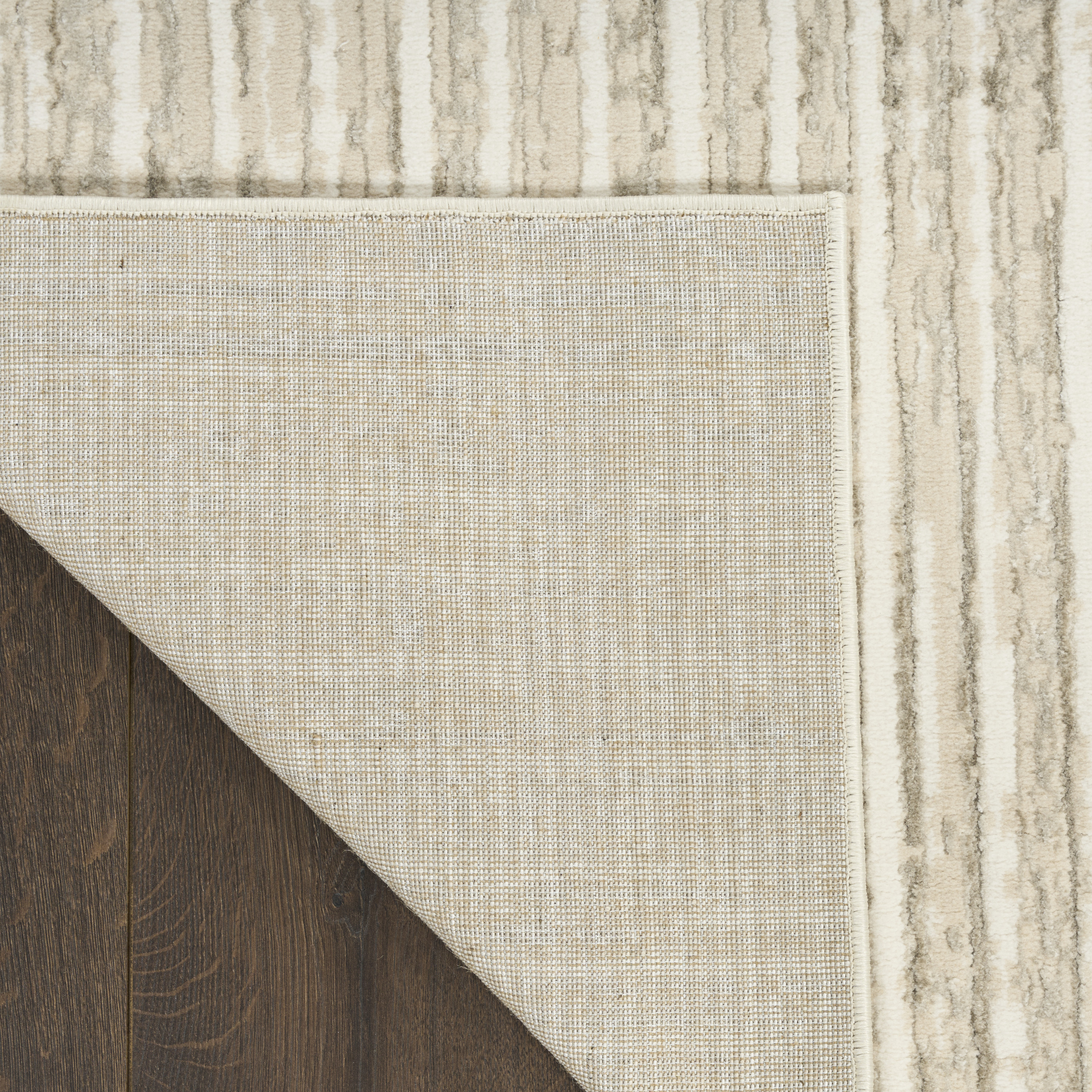 Nourison Soft Structure 5'3" x 7'3" Beige Modern Indoor Rug