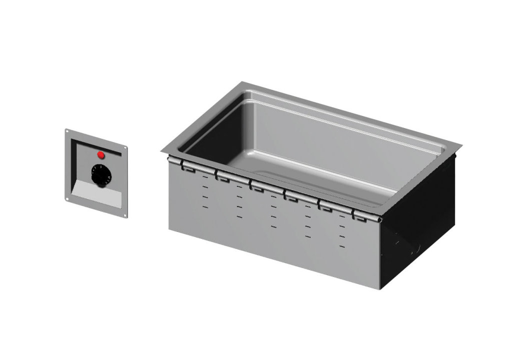 Vollrath 36358 - Bottom-Mount Hot Well, 208-240V, Standard Drain