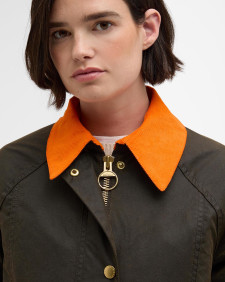 Wachsjacke Icons Modern Beadnell Olive/Ancient