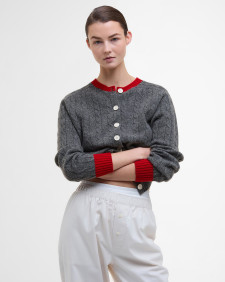 Barbour The Edit by Alexa Sammie Cardigan Derby Grey