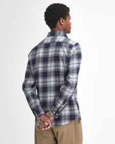Fortrose Tailored Long-Sleeved Shirt Blue Granite