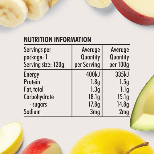  Wattie's® Organic Apple Banana Avocado 120g 6+ months 