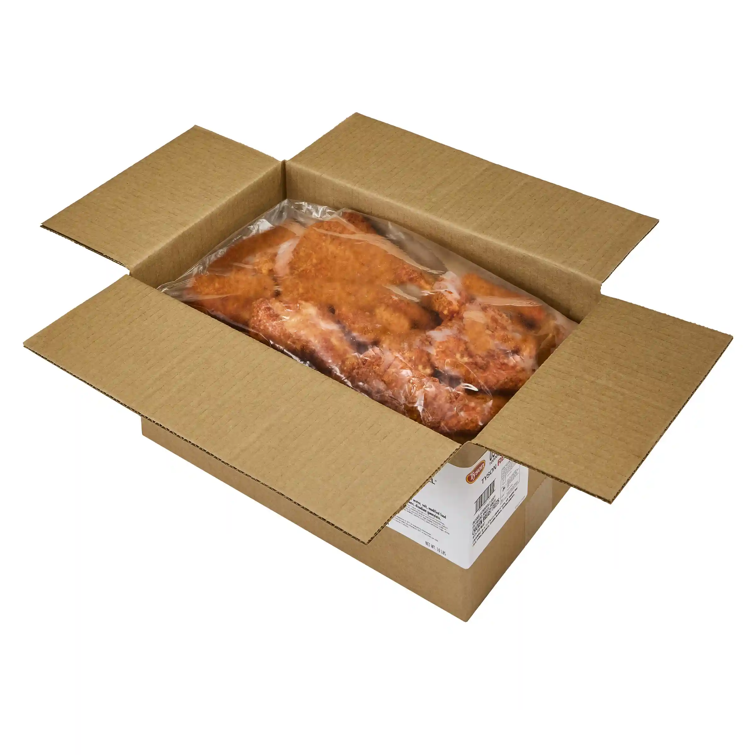 Tyson Red Label® Uncooked Breaded Authentically Crispy Spicy Chicken Breast Filets, 5.2 oz._image_4