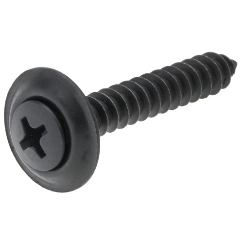 #6 Phillips Oval Black Chrome Sheet Metal Screw (#8 x 3/4