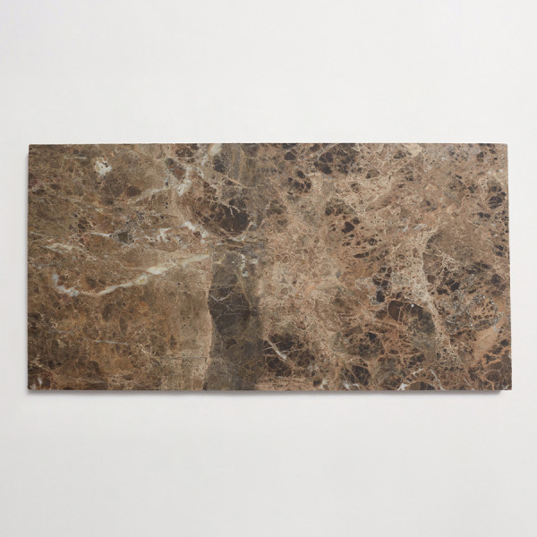lapidary: grandioso | split field tile | iberian chocolate | honed 
