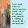 Tork, Everwipe® Wet Wipe Stand with Built-In Trash Bin, Stainless Steel